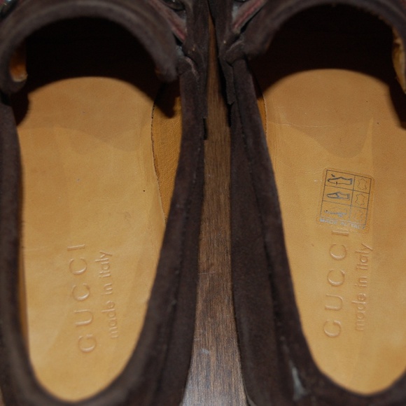 Gucci Horsebit loafers in brown suede size EUR 40.5 - Picture 6 of 7